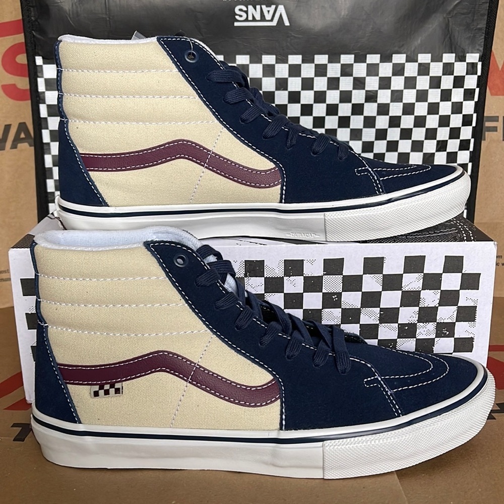 Vans Skate Sk8-Hi Dress Blues/Turtle Dove Men’s sneakers